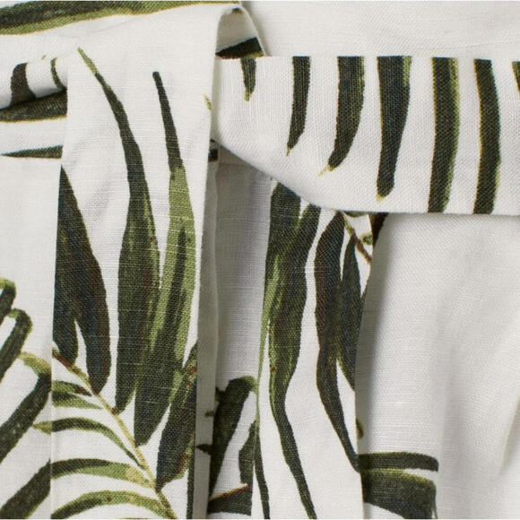 H&M linen blend coastal paper bag short - Picture 4 of 8